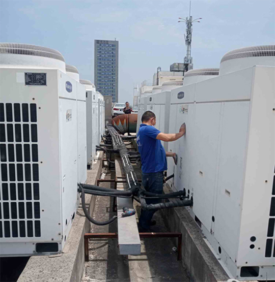 回民中央空调制热和不制冷系统维修方法